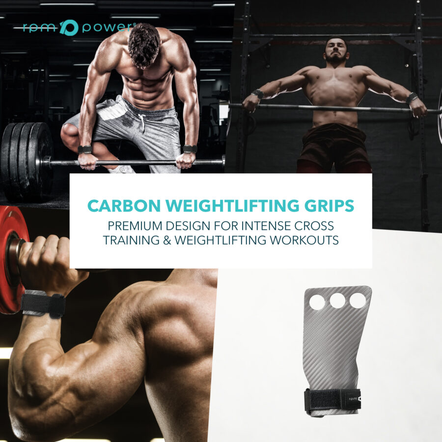 Carbon Weightlifting Grips (Pair) - Image 11
