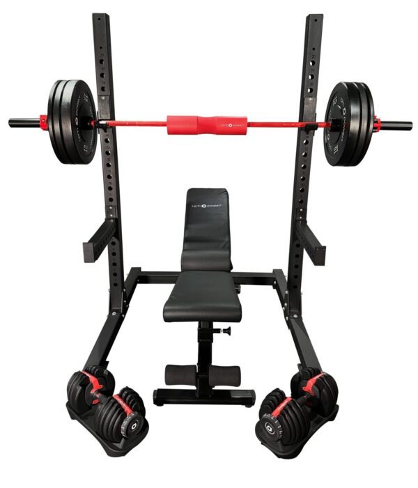 ultra home gym bundle with 24kg adjustable dumbbells