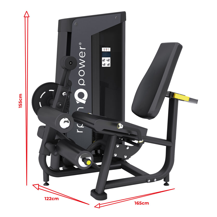 specifications of the leg curl machine