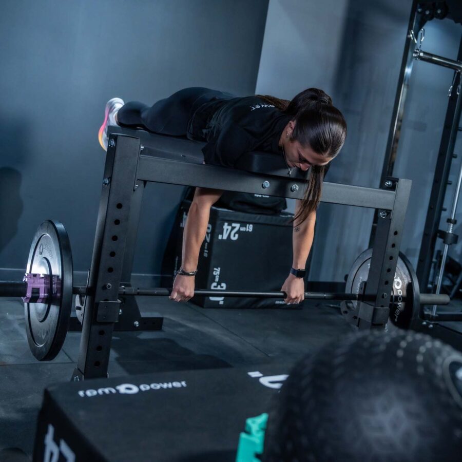 Prone Row Bench