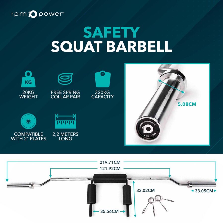 Safety Squat Barbell - Image 3