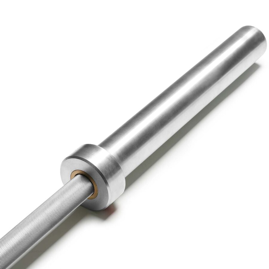 Olympic Barbell Elite 7ft 20kg (Silver) - Image 3