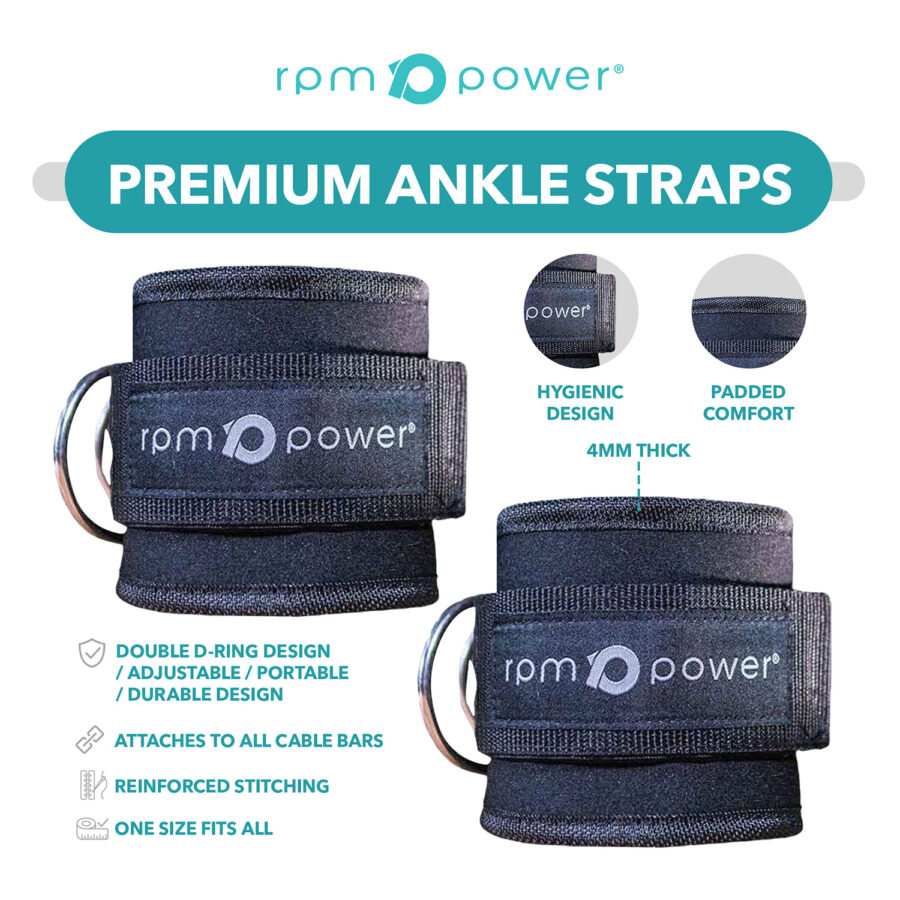 Weightlifting Ankle Strap Attachments 5