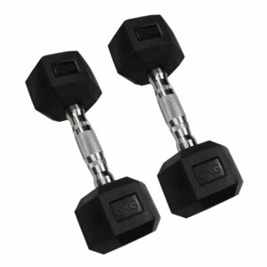 6kg Hex Dumbbell Pair