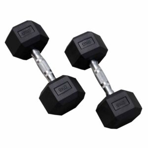 9kg Hex Dumbbell Pair