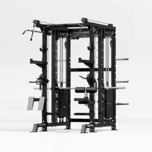 Multigym with Smith Rail, Cable Machine & Squat Rack