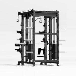 Multigym with Smith Rail, Cable Machine & Squat Rack