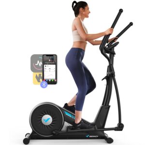 Woman on Elliptical Cross Trainer