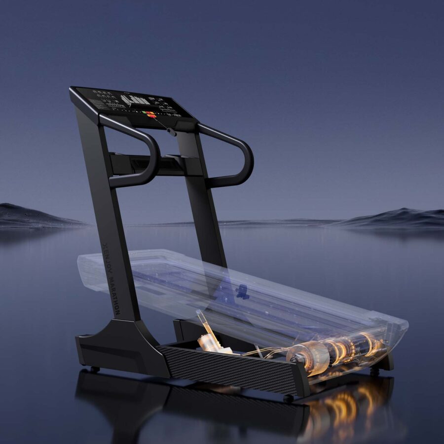 Commercial Treadmill on a lake