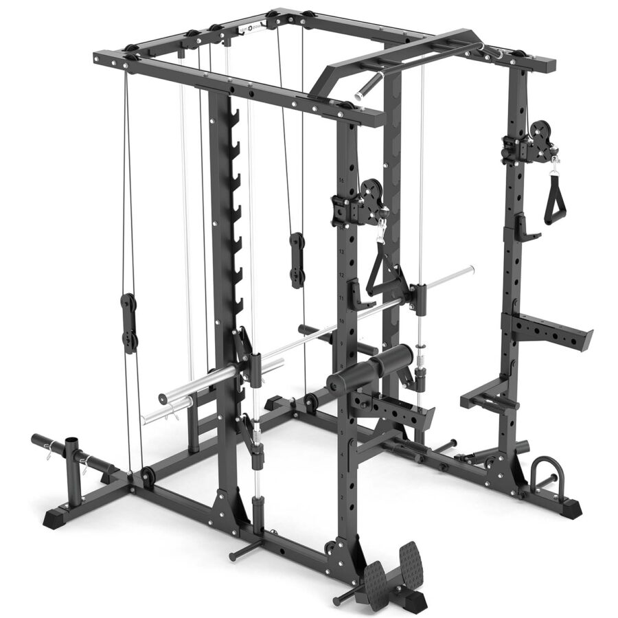 Multi-Gym Crossover with Smith Bar - Image 4