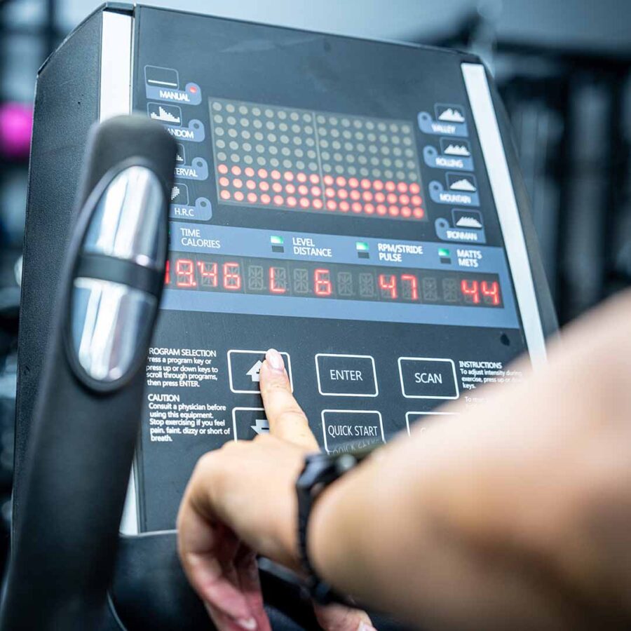 Recumbent Bike Monitor