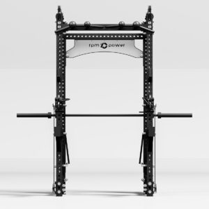 Multi-Gym with Cable Machine, Cable Crossover, Pull-Up Bar and Smith Rail