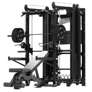 Multi-Gym with Weight Bench, Weight Stack, Pull-Up Bar