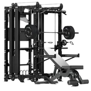 Multi-Gym with Weight Bench, Weight Stack, Pull-Up Bar