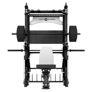 Multi-Gym with Weight Bench, Weight Stack, Pull-Up Bar