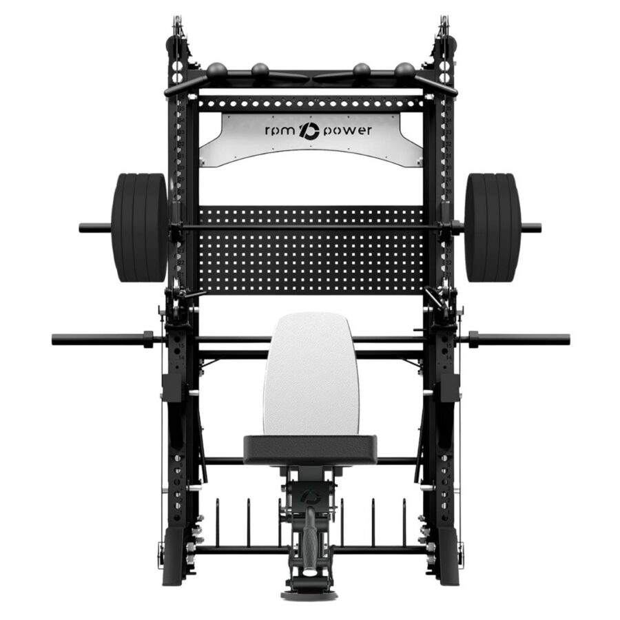 Multi-Gym with Weight Bench, Weight Stack, Pull-Up Bar