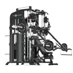 Multi-Gym with Weight Bench, Weight Plates & Cable Machine