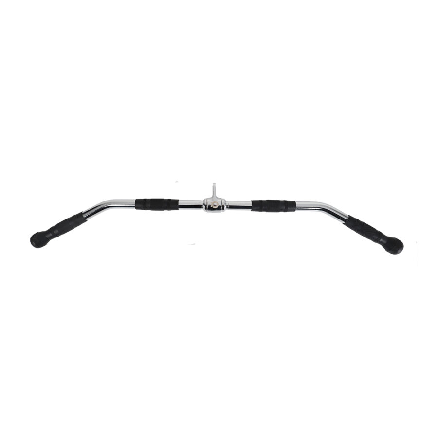 Lat Pull Down Bar Attachment with Rubber Grips - Image 3