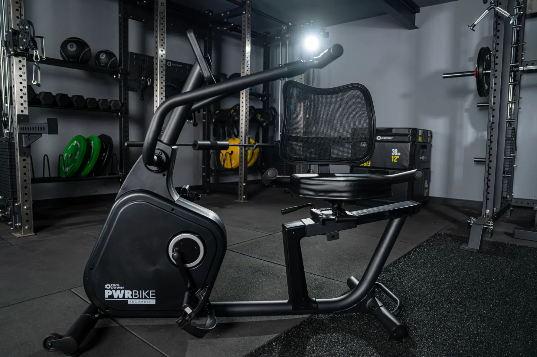 Side of Recumbent Bike Dual