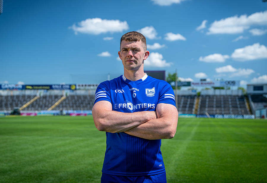 Ronan Maher standing on a hurling pitch
