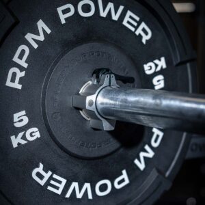 Barbell Collar Clamps with Weight Plate