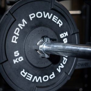 Barbell Collar Clamps with Weight Plate