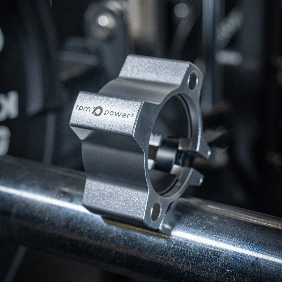 Barbell Collar Clamps with Weight Plate