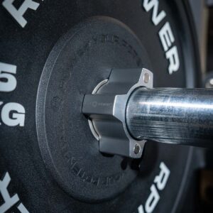Barbell Collar Clamps with Weight Plate