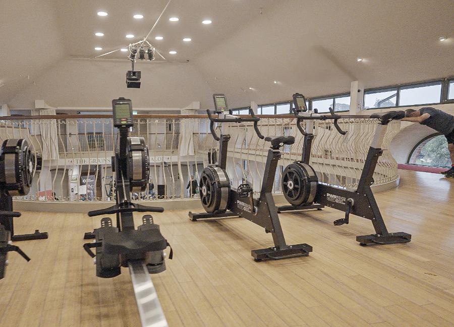 Ergonomic Spin Bikes in the RPM Power Warm Up Zone