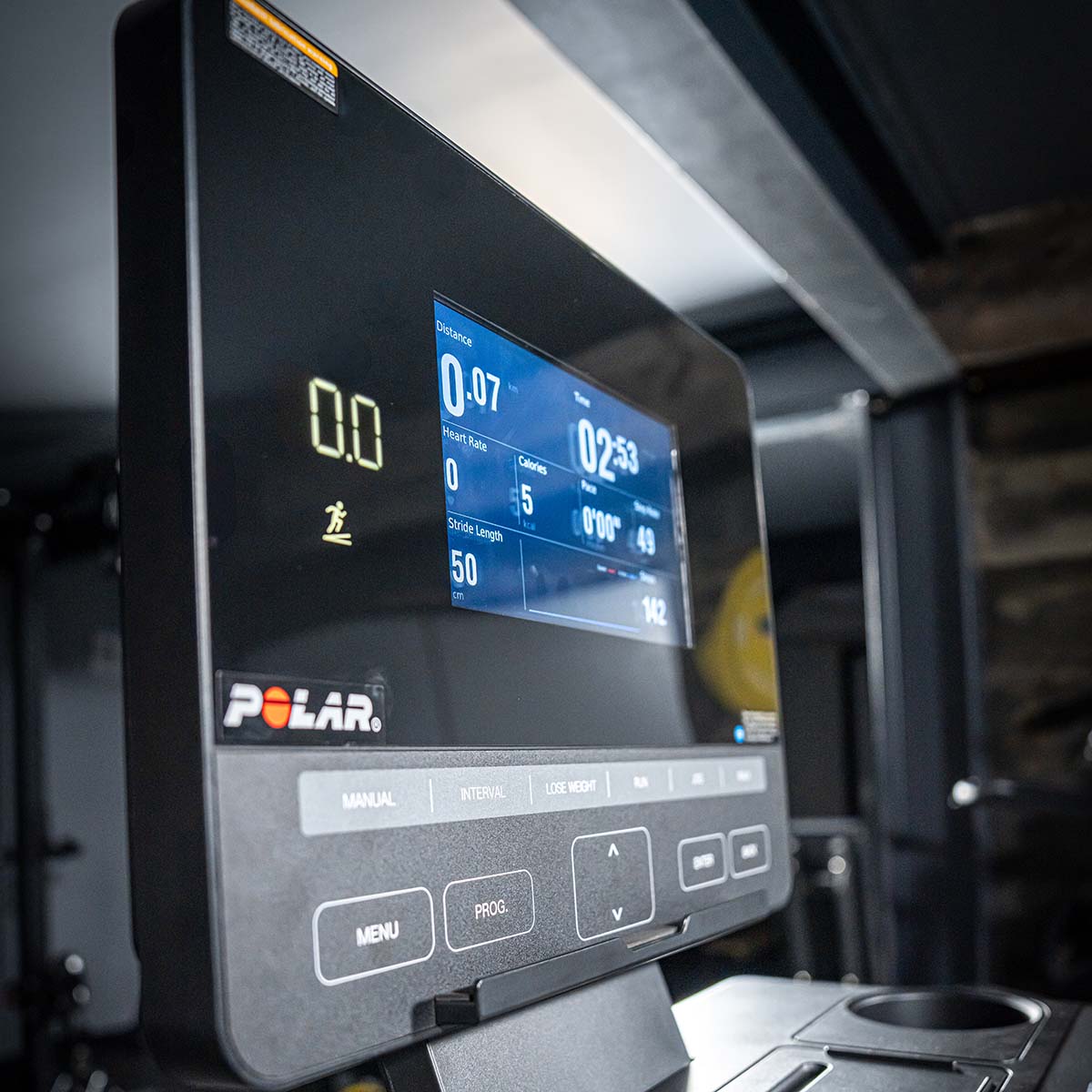 Performance treadmill monitor