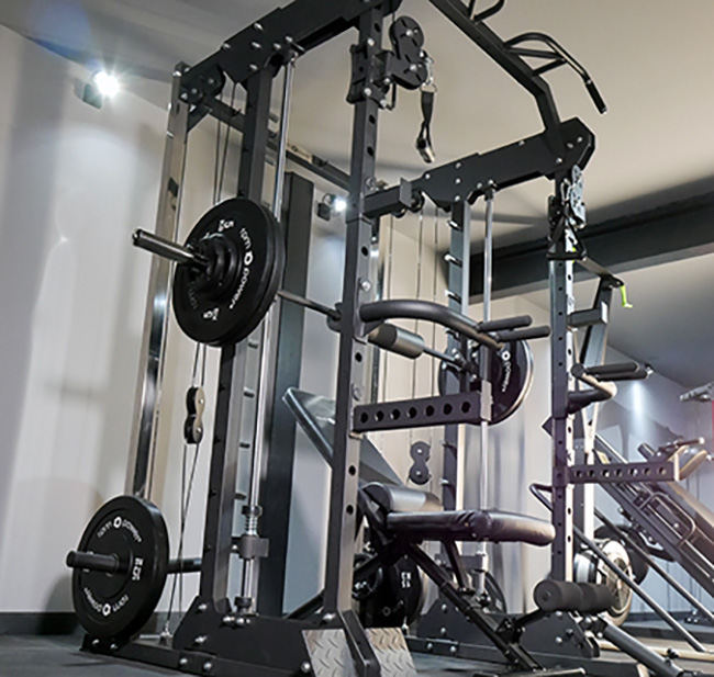 Multi-Gym Crossover with Smith Bar: Assembly & Maintenance