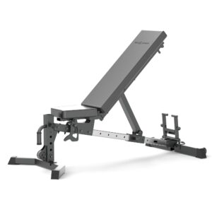 Multi-Functional weight bench with cable machine attachment