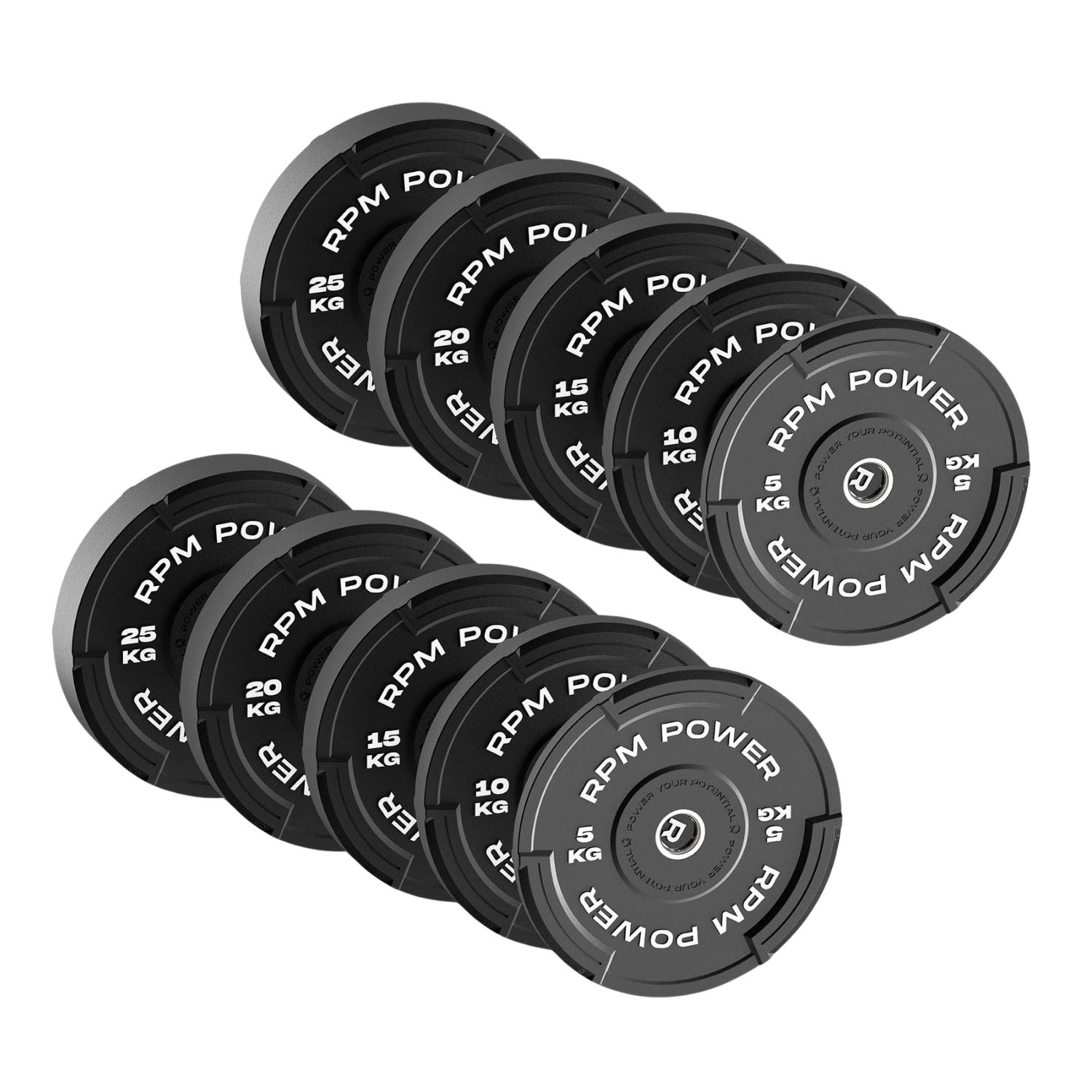 Tri-Groove Weight Plates Elite Bundle (60kg / 100kg / 150kg)