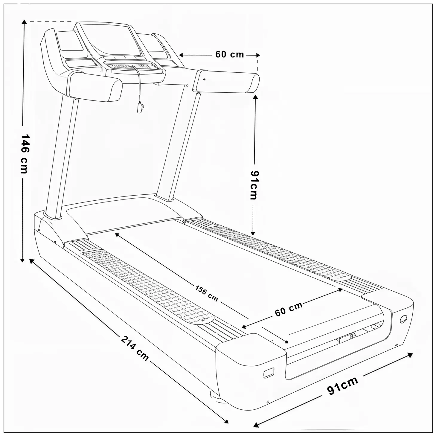 Infinity core treadmill specs