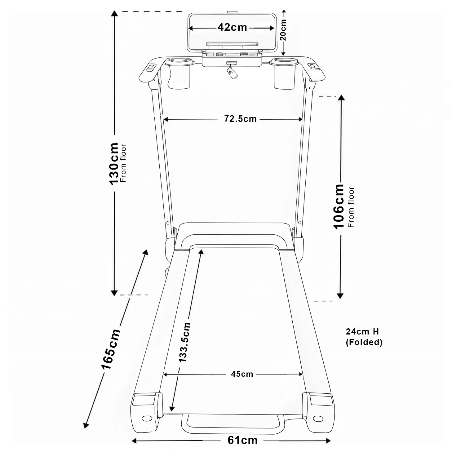 Lifestyle treadmill specs