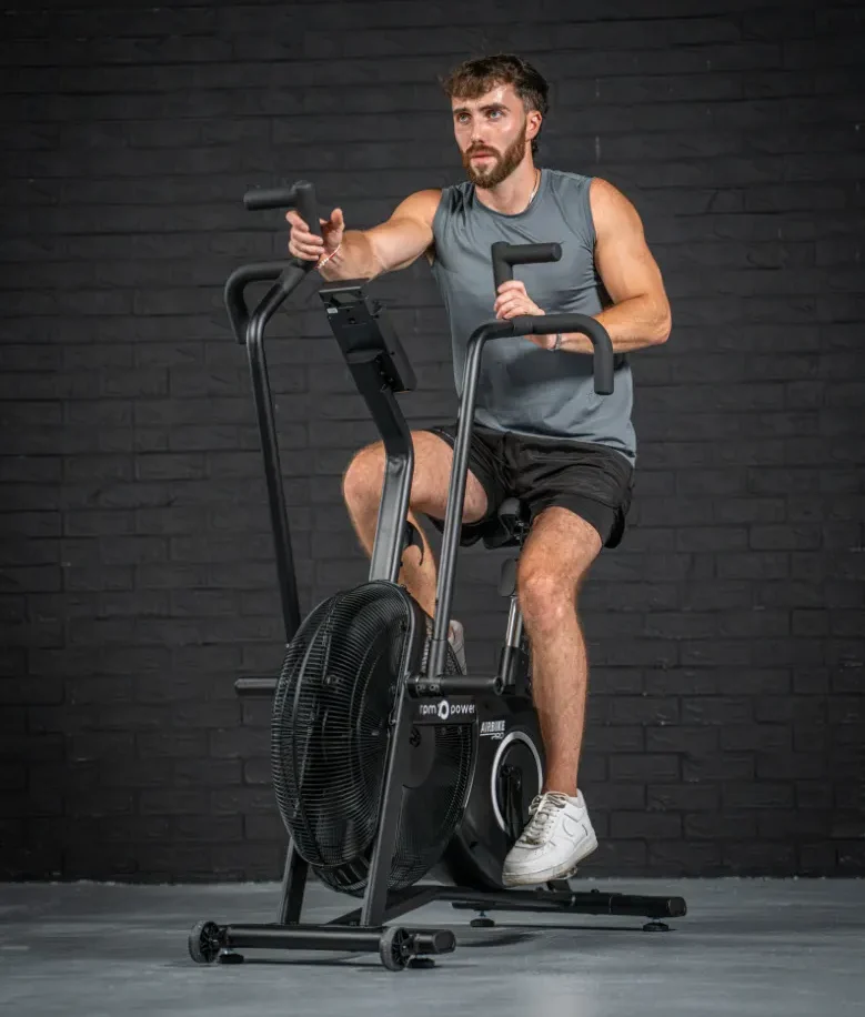 Man using Air bike Pro
