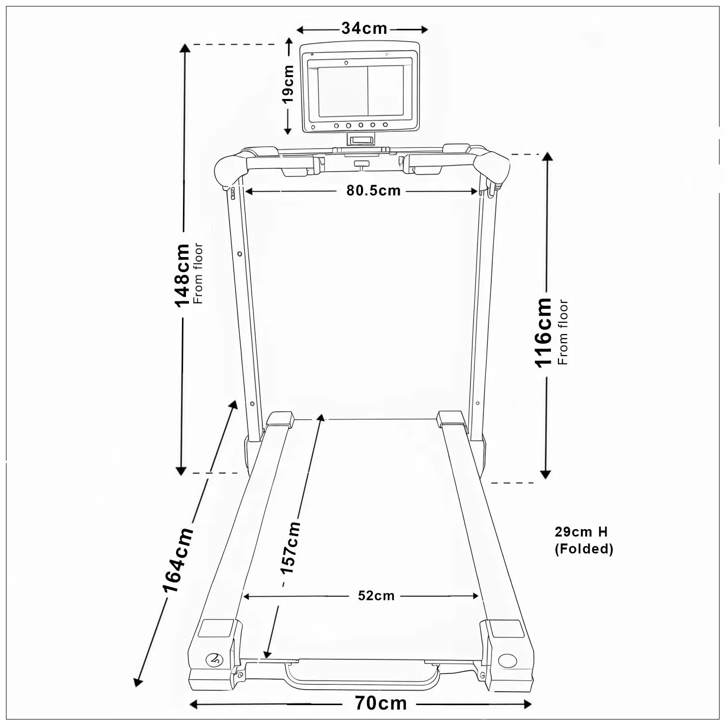 Urban treadmill specs