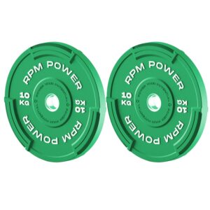 Coloured TRI-GROOVE Weight Plate 25KG