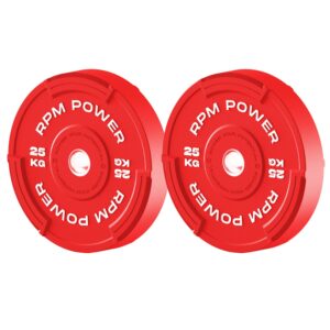 Coloured TRI-GROOVE Weight Plate 25KG