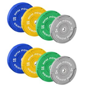 Coloured TRI-GROOVE Weight Plate 25KG