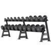 Round Dumbbells with Dumbbell Stand