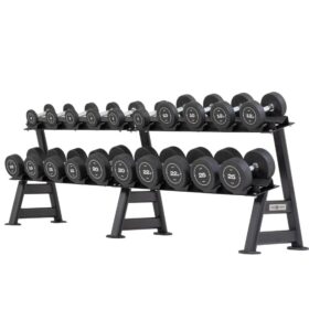 Round Dumbbells with Dumbbell Stand