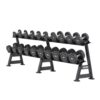 Round Dumbbells with Dumbbell Stand