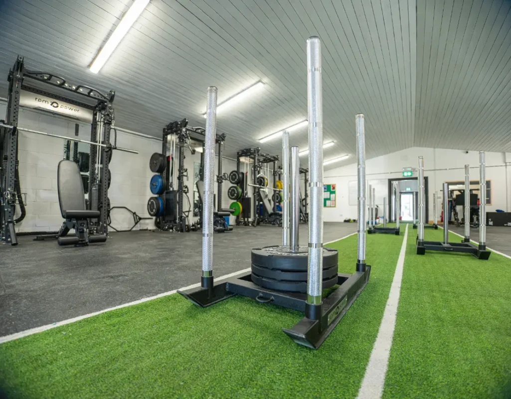 St Munchin's College Gym with Turf Flooring