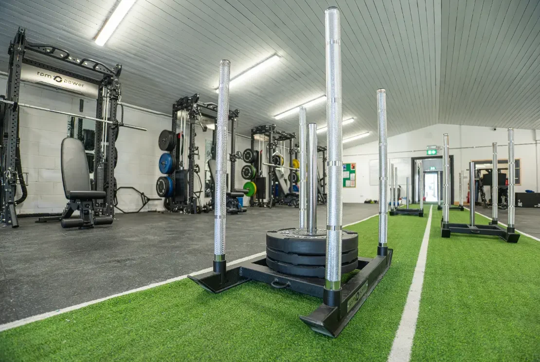 St Munchin's College Gym with Turf Flooring