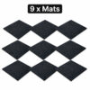 Gym Flooring - 9 Mat Bundle