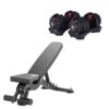 Adjustable Dumbbell & Bench