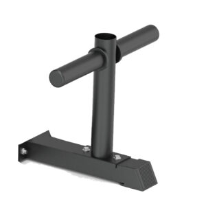 Crossover Rack Weight Plate Tree & Barbell Storage