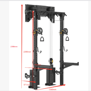 Wall-Mounted Foldable Multi-Gym Runa - Image 3