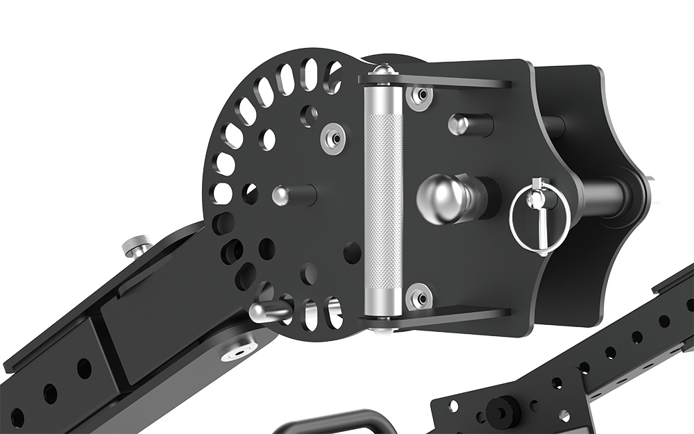 RPM Power Jammer Arms 2.0 configured with optional leg press add-on